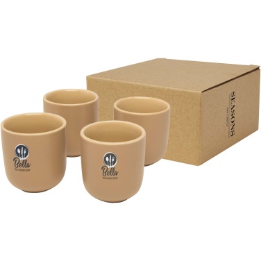 Logo trade corporate gifts picture of: Male 4-piece 90 ml espresso cup