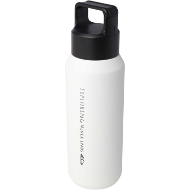 Logo trade promotional merchandise image of: Astra 600 ml RCS certified recycled stainless steel copper vacuum insulated water bottle