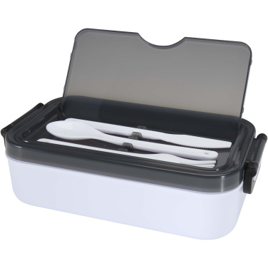Logotrade promotional item image of: Snappy lunch box and cutlery set