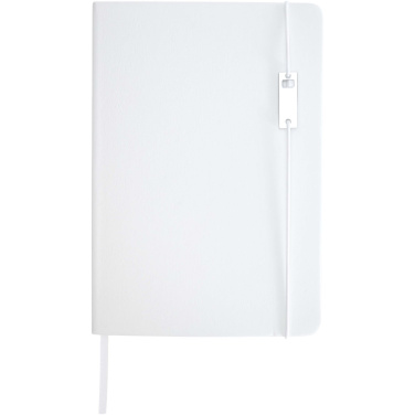 Logo trade corporate gifts picture of: Legato Elegance A5 hard cover notebook and rollerball pen set