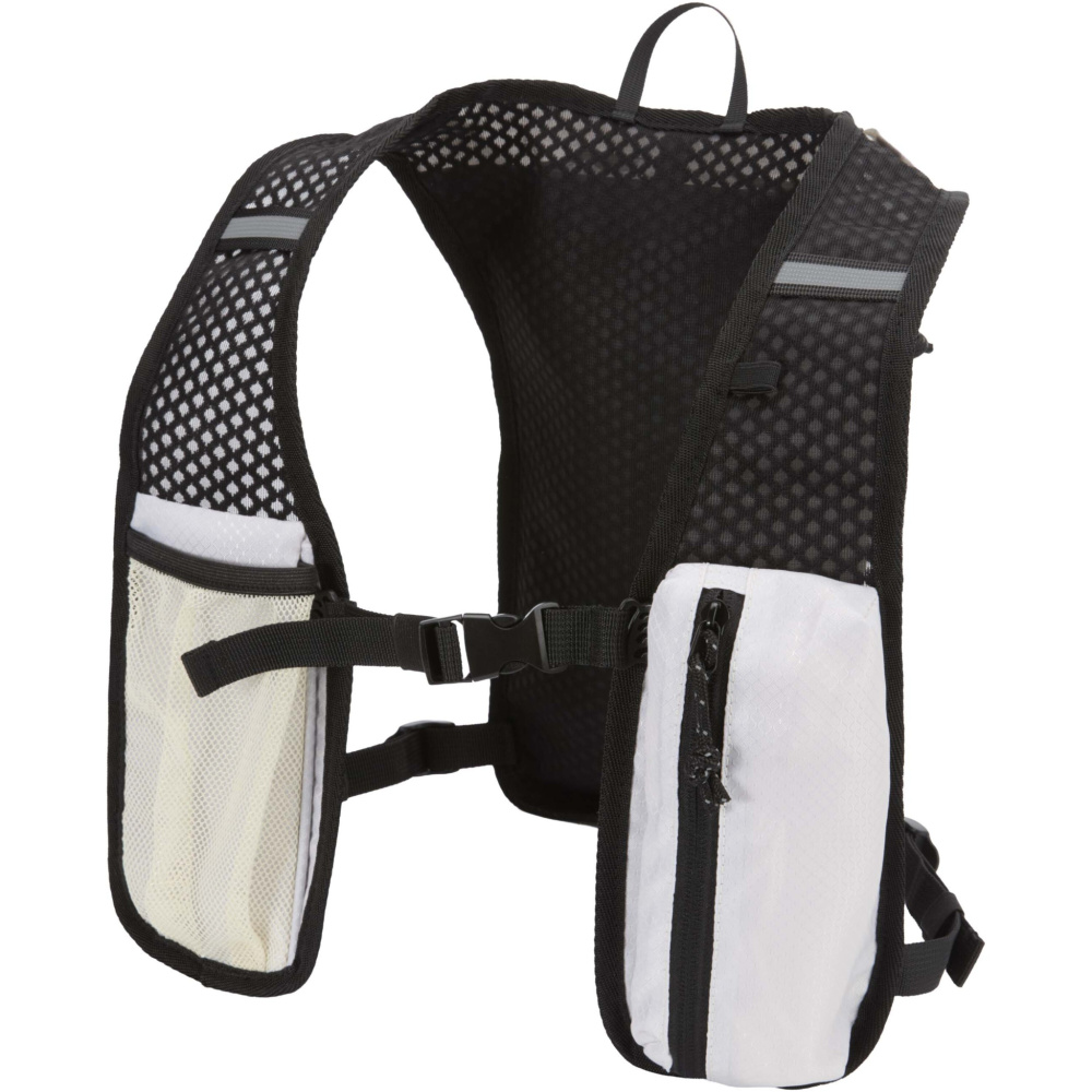 Logo trade promotional merchandise photo of: Nomad GRS recycled running vest hydration pack 5L