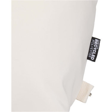 Logo trade business gifts image of: Trip Aware™ recycled travel duffel bag 42L