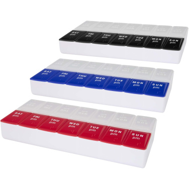 Logo trade promotional merchandise picture of: Cycle 7-day AM/PM multi-vitamin organiser