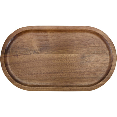 Logo trade promotional merchandise picture of: Edge acacia wood serving tray
