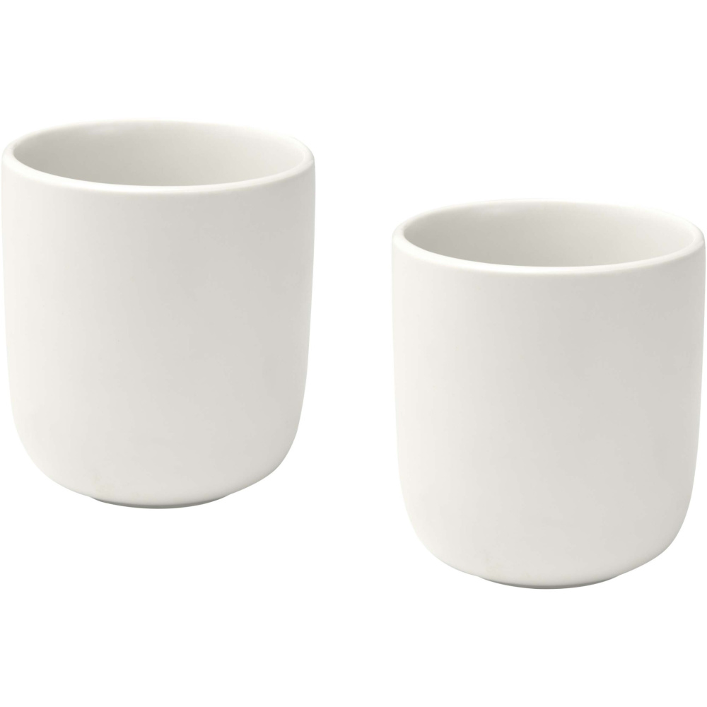 Logotrade promotional product image of: Male 200 ml ceramic cups - set of 2