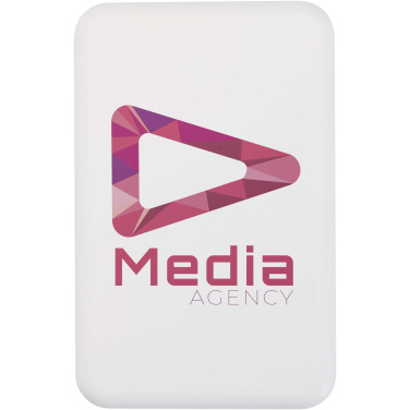 Logo trade promotional gift photo of: Acrab 10.000 mAh 15W magnetic wireless power bank with 20W PD - made from recycled plastic