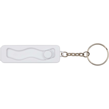 Logotrade promotional product picture of: Aggia recycled plastic phone stand with fidget toy