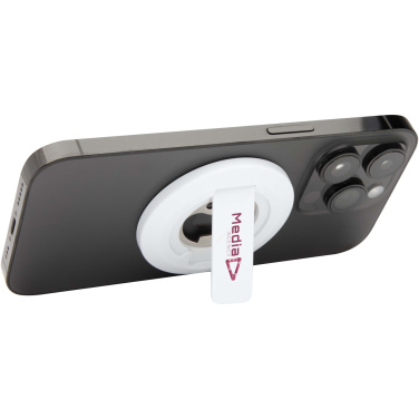 Logo trade corporate gifts picture of: Ain recycled plastic magnetic phone stand with bottle opener