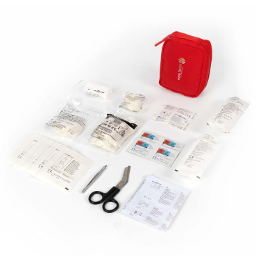 Logo trade promotional merchandise image of: Essential 59-piece First Aid kit