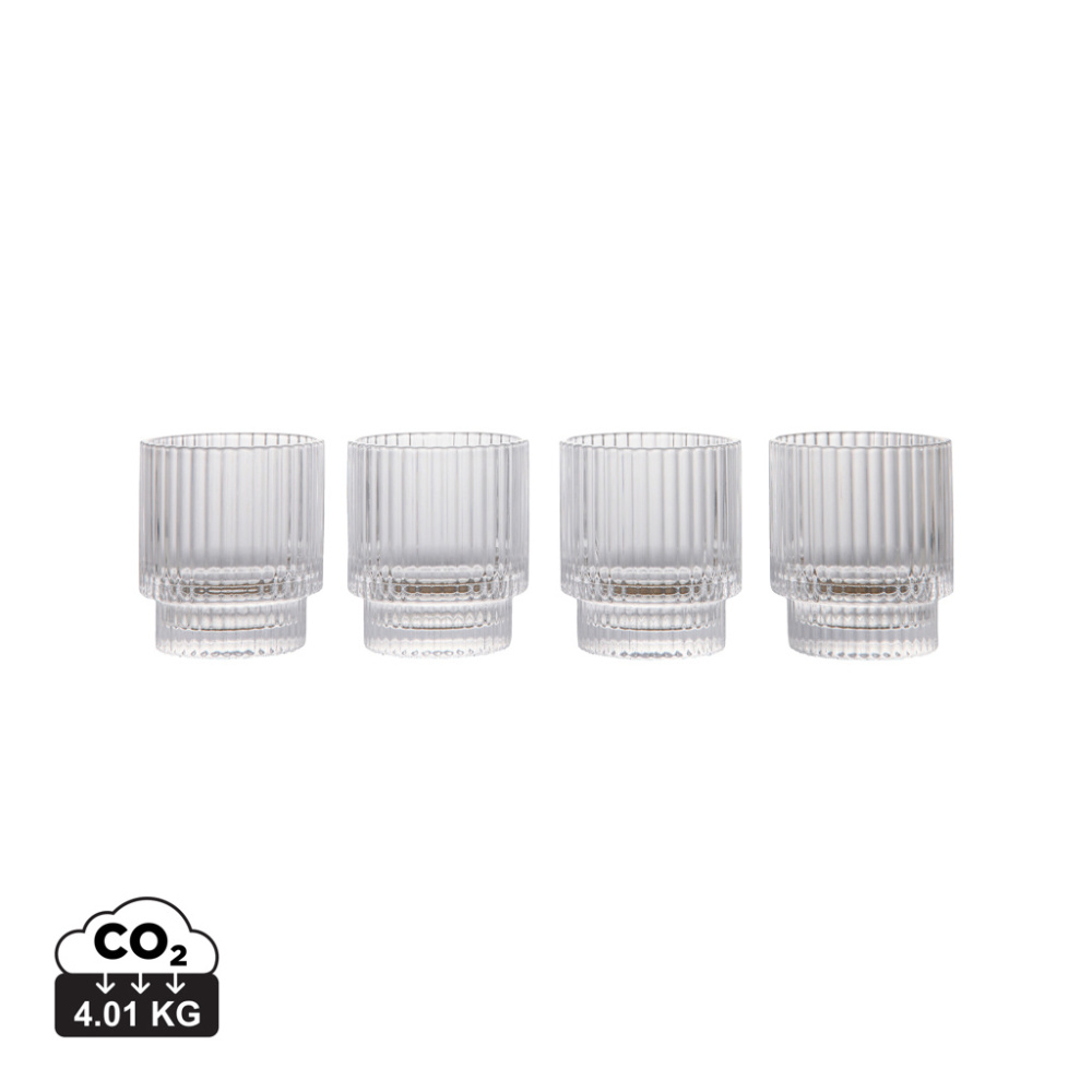 Logotrade promotional item picture of: VINGA York tumbler, 4 pcs set