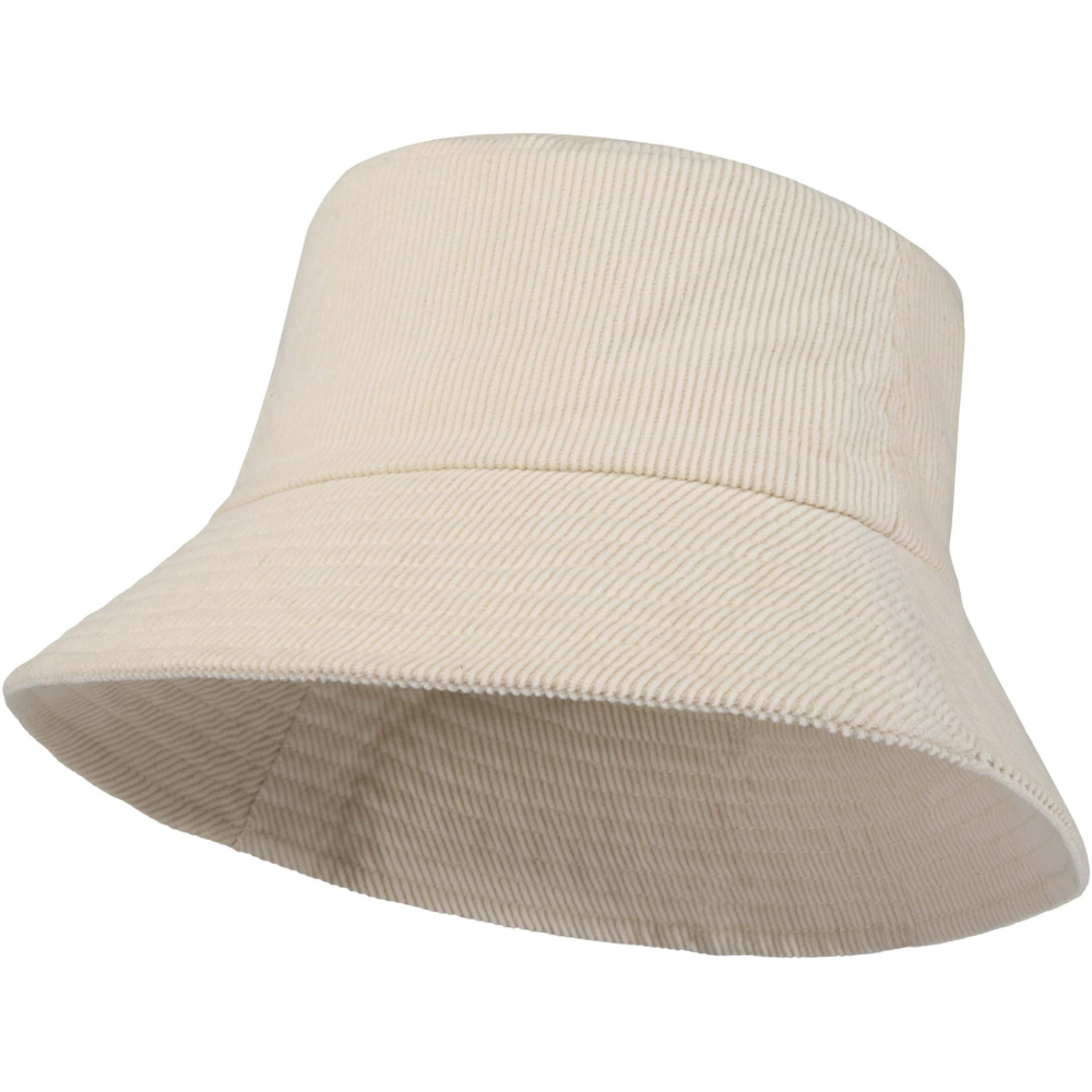 Logo trade promotional merchandise photo of: Howson recycled corduroy sun hat