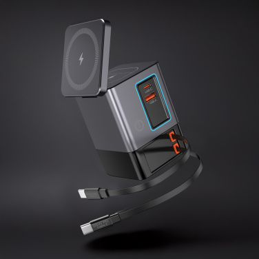 Logotrade promotional gifts photo of: Urban Vitamin Sacramento 105W GAN charger+retractable cables