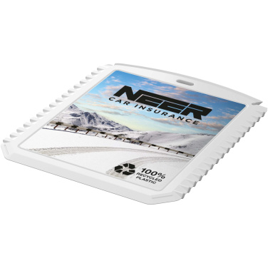 Logotrade advertising product image of: Thrym rectangular recycled plastic ice scraper