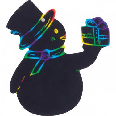 Logo trade advertising products image of: Scratch-off Christmas ornaments SOUTH POLE