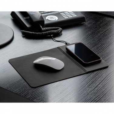 Logotrade promotional items photo of: Mousepad with Wireless Charging ROTHERHAM
