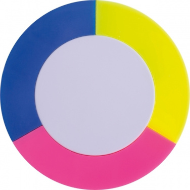 Logo trade promotional product photo of: 3-in-1 Highlighter ANDORRA