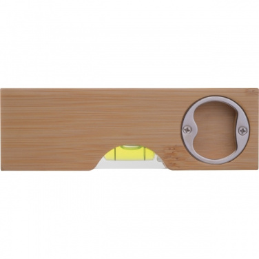 Logo trade business gifts image of: Spirit Level with Bottle Opener FLORIDA