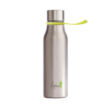 Logo trade promotional gifts image of: VINGA Lean water bottle steel