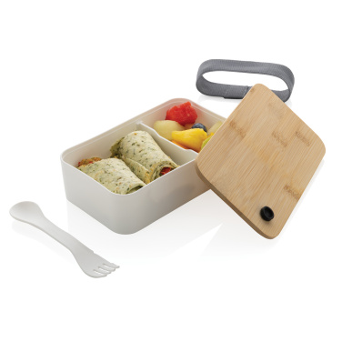Logo trade corporate gifts picture of: RCS RPP lunchbox with bamboo lid