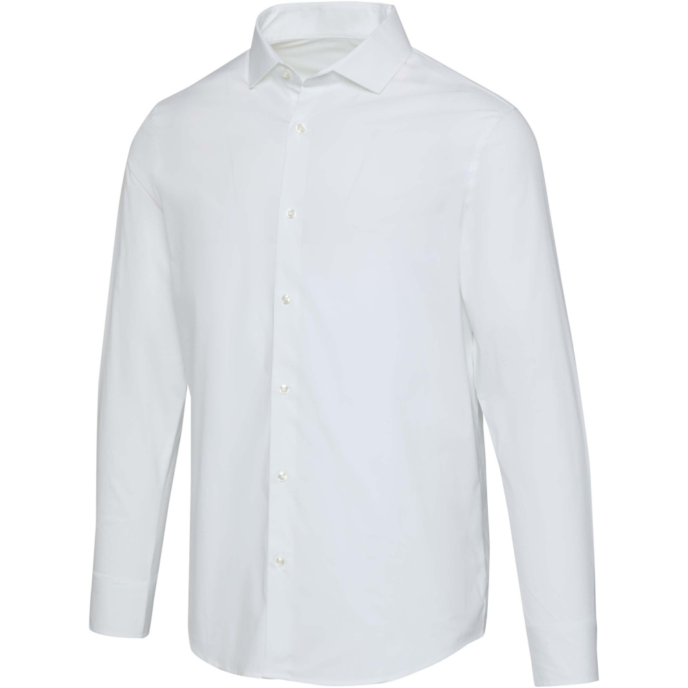 Logo trade promotional merchandise photo of: Carnelian poplin men's shirt