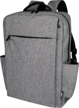 Logotrade promotional products photo of: Libra 15” GRS recycled laptop backpack 15L