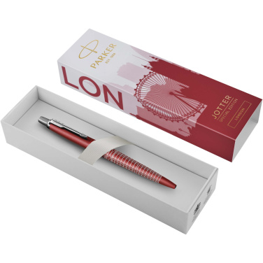 Logo trade business gifts image of: Parker Jotter SE Global Icons colour trim ballpoint pen