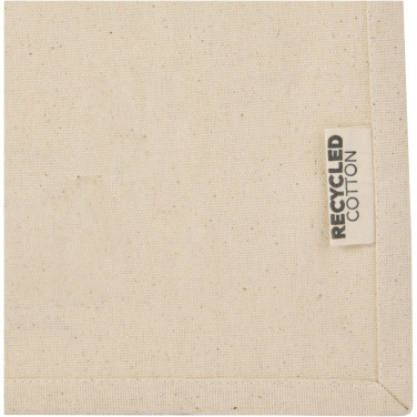 Logotrade promotional products photo of: Odessa 220 g/m² GRS recycled cotton mini gusset tote bag 9L