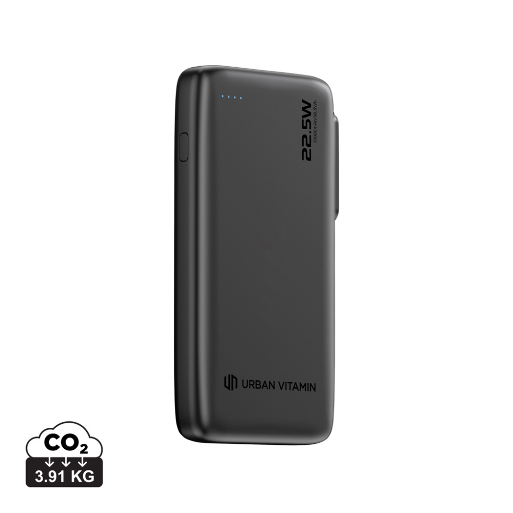 Logotrade promotional product image of: Urban Vitamin Emeryville 20W 10.000mAh Powerbank