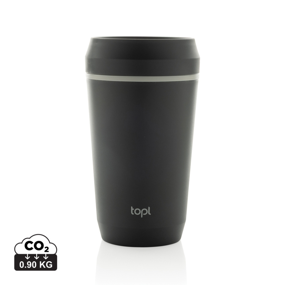 Logo trade promotional product photo of: Topl Recycled Plastic To Go Tumbler Patented 360 Lid 354ml