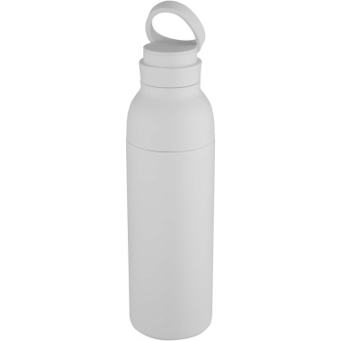 Logo trade promotional gifts image of: Illuminate 650 ml RCS recycled stainlesss steel double wall insulated water bottle