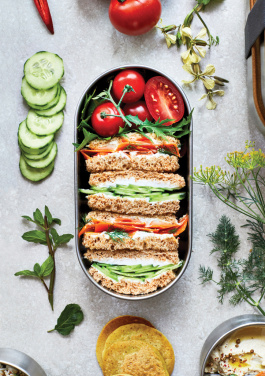 Logo trade promotional products picture of: Black+Blum Stainless Steel Double Bento Box