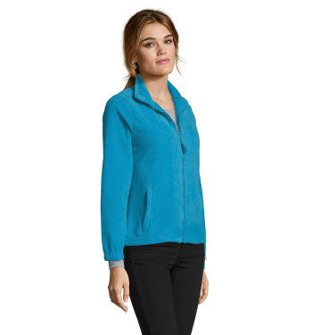 Logo trade business gift photo of: NORTH WOMEN ZIPPED FLEECE