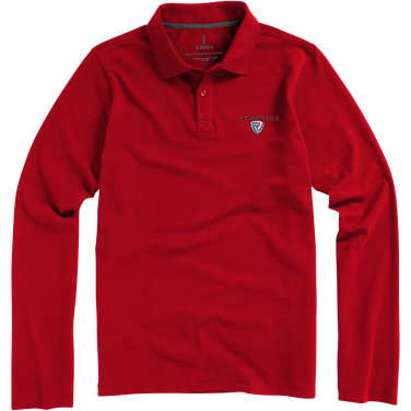 Logotrade promotional merchandise picture of: Oakville long sleeve men's polo