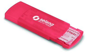 Logotrade promotional giveaway image of: Container with plasters