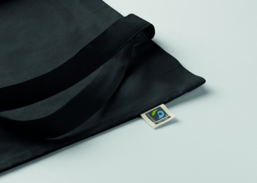 Logo trade promotional products image of: Shopping bag Fairtrade 180gr