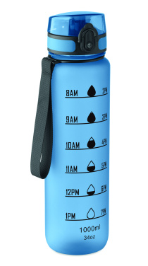Logotrade promotional merchandise photo of: Sports water bottle RPET 1L