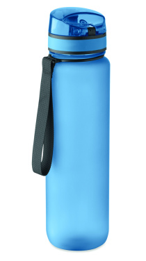 Logotrade advertising products photo of: Sports water bottle RPET 1L