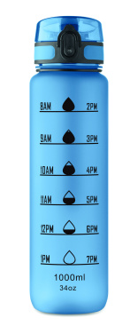 Logotrade promotional gift image of: Sports water bottle RPET 1L