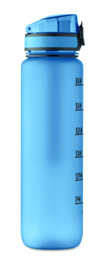 Logo trade promotional merchandise picture of: Sports water bottle RPET 1L