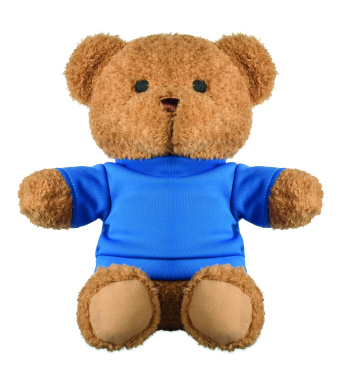 Logotrade promotional giveaway picture of: Teddy bear with t-shirt 23 cm