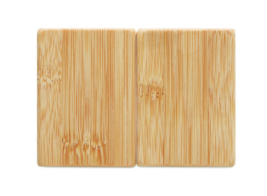 Logotrade promotional merchandise image of: Bamboo salt & pepper set