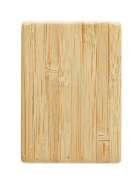 Logo trade business gift photo of: Bamboo salt & pepper set