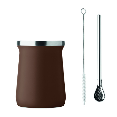 Logo trade promotional gifts image of: Yerba mate tea cup