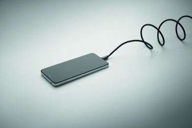 Logo trade promotional merchandise image of: Braided magnetic cable in RPET