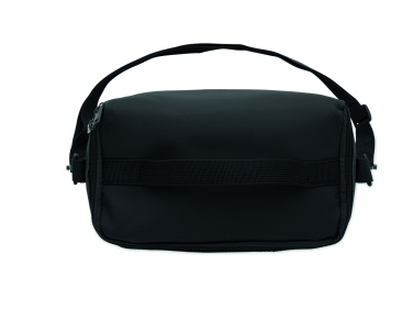 Logo trade promotional gifts image of: PU cooler bag