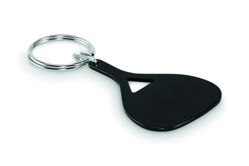 Logo trade promotional gift photo of: Aluminium key ring