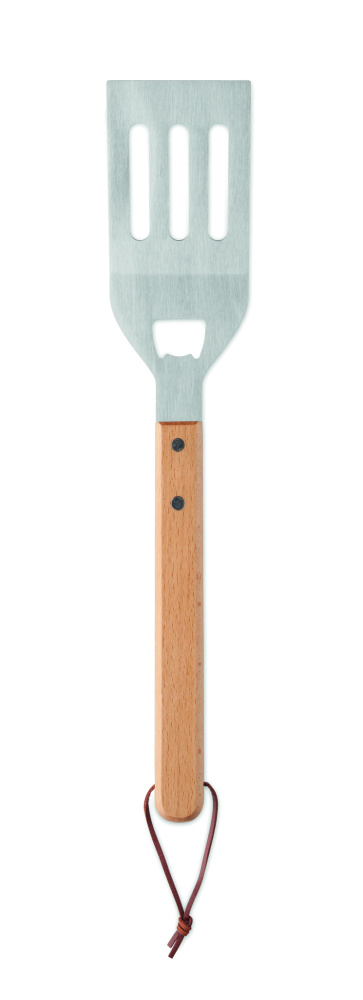 Logotrade business gifts photo of: BBQ spatula in beechwood