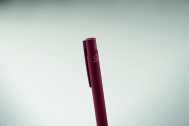 Logo trade promotional giveaways picture of: Recycled aluminium ball pen