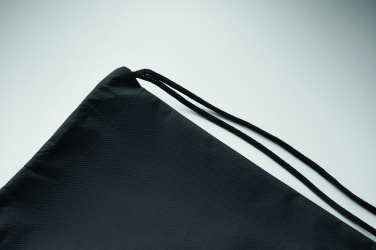 Logo trade promotional gift photo of: Drawstring bag RPET non-woven