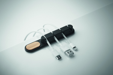 Logo trade business gifts image of: Silicone cable organiser